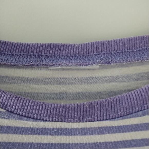 Vintage 90s Disney's Blizzard Beach - Ice Gator - RARE Striped T-Shirt - NO TAG - Picture 8 of 8